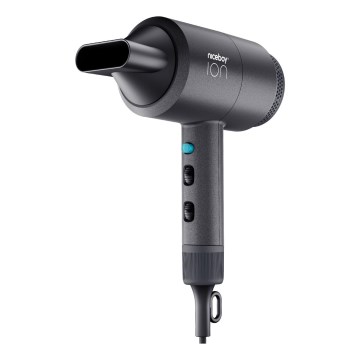 Niceboy ION AirSonic STAR - Asciugacapelli 2100W/230V nero