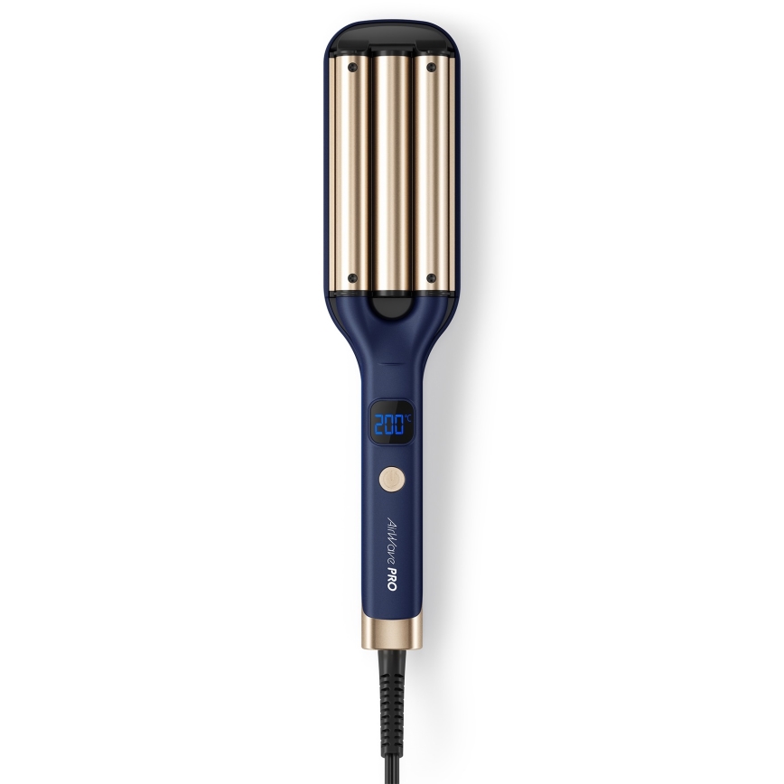 Niceboy ION AirWave PRO - Ferro arricciacapelli triplo 100W/230V blu