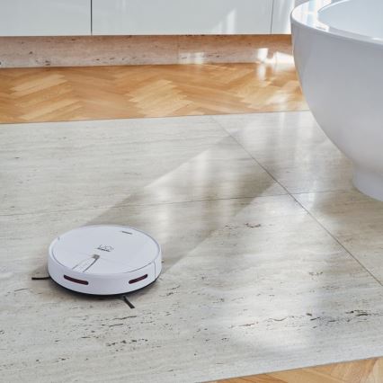 Niceboy ION Charles i4 - Aspirapolvere robot smart 2in1 4400 mAh Wi-Fi bianco + telecomando