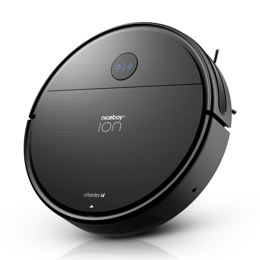 Niceboy ION Charles i6 - Aspirapolvere robot smart 2in1 2600 mAh Wi-Fi nero