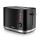 Niceboy ION Cruncher C3 - Tostapane a due fori e tostatore 870W/230V nero