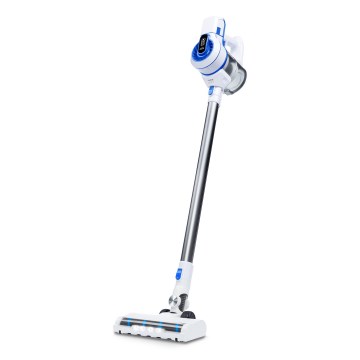 Niceboy ION Hurricane H5 - Aspirapolvere a batteria 2in1 150W/2200 mAh bianco/blu
