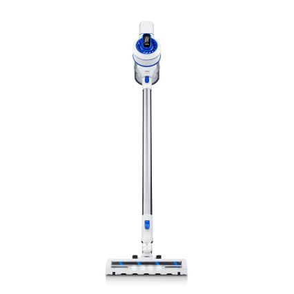 Niceboy ION Hurricane H5 - Aspirapolvere a batteria 2in1 150W/2200 mAh bianco/blu