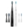 Niceboy ION Sonic Duo Pack - SET 2x Spazzolino sonico IPX7 nero + bianco