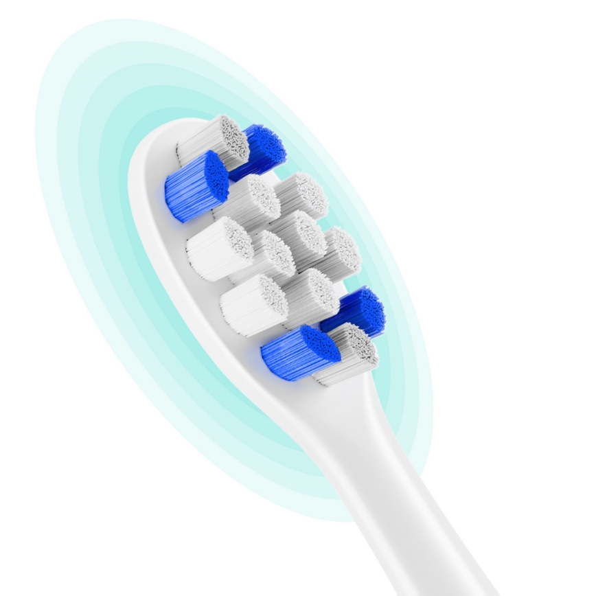 Niceboy ION Sonic Kids - Spazzolino sonico per bambini IPX7 bianco