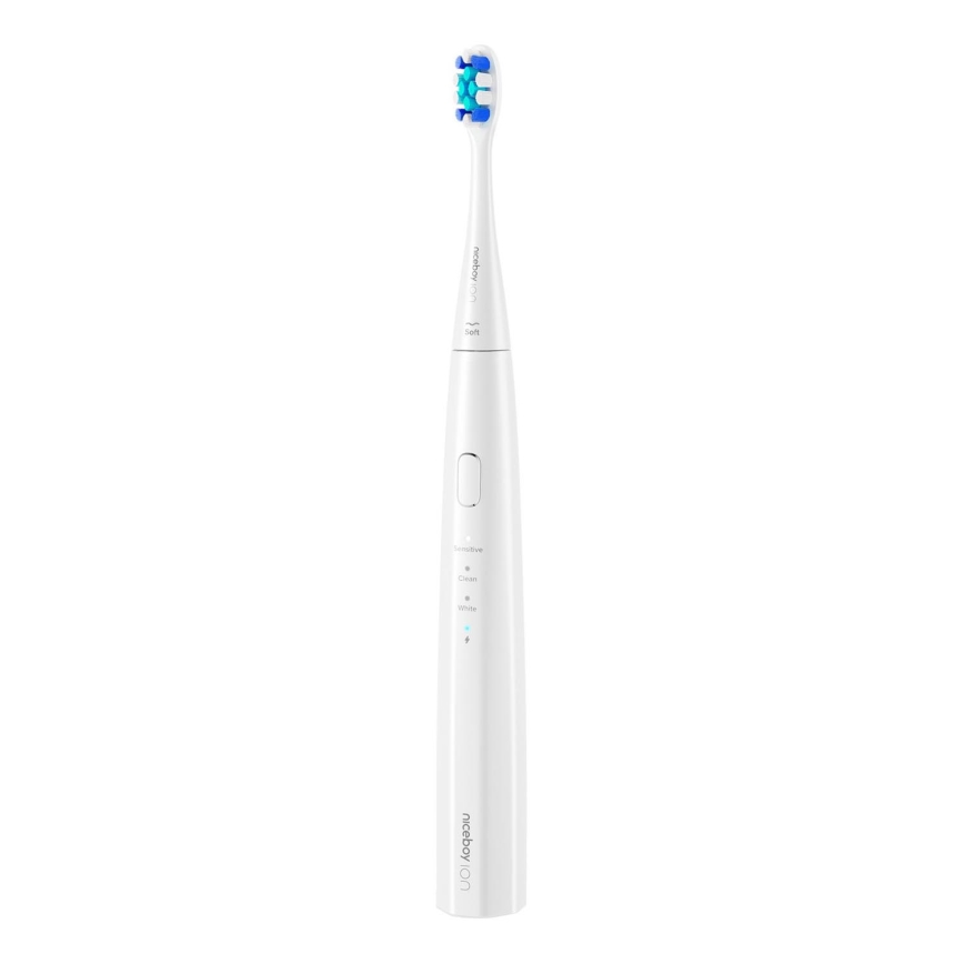 Niceboy ION Sonic Lite - Spazzolino sonico IPX7 bianco