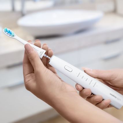 Niceboy ION Sonic - Spazzolino sonico 800 mAh IPX7 bianco