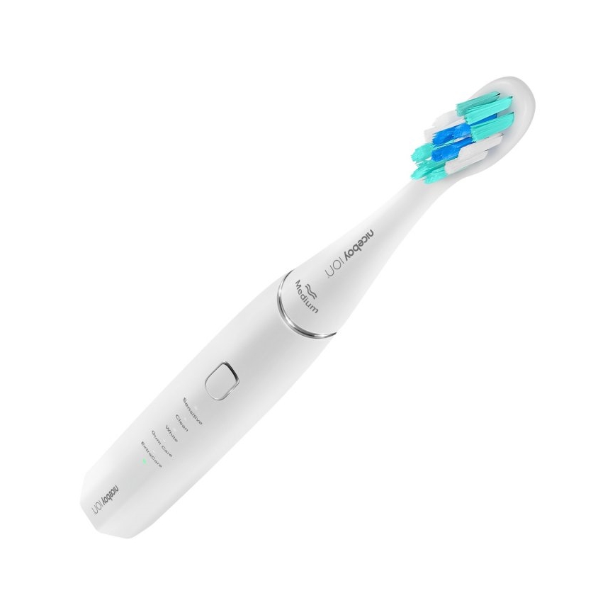 Niceboy ION Sonic - Spazzolino sonico 800 mAh IPX7 bianco