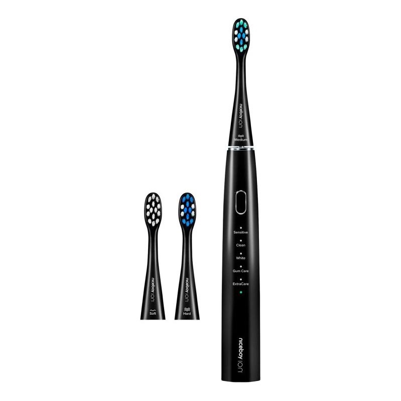 Niceboy ION Sonic - Spazzolino sonico 800 mAh IPX7 nero