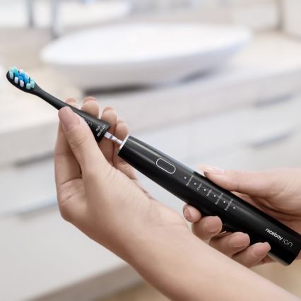 Niceboy ION Sonic - Spazzolino sonico 800 mAh IPX7 nero