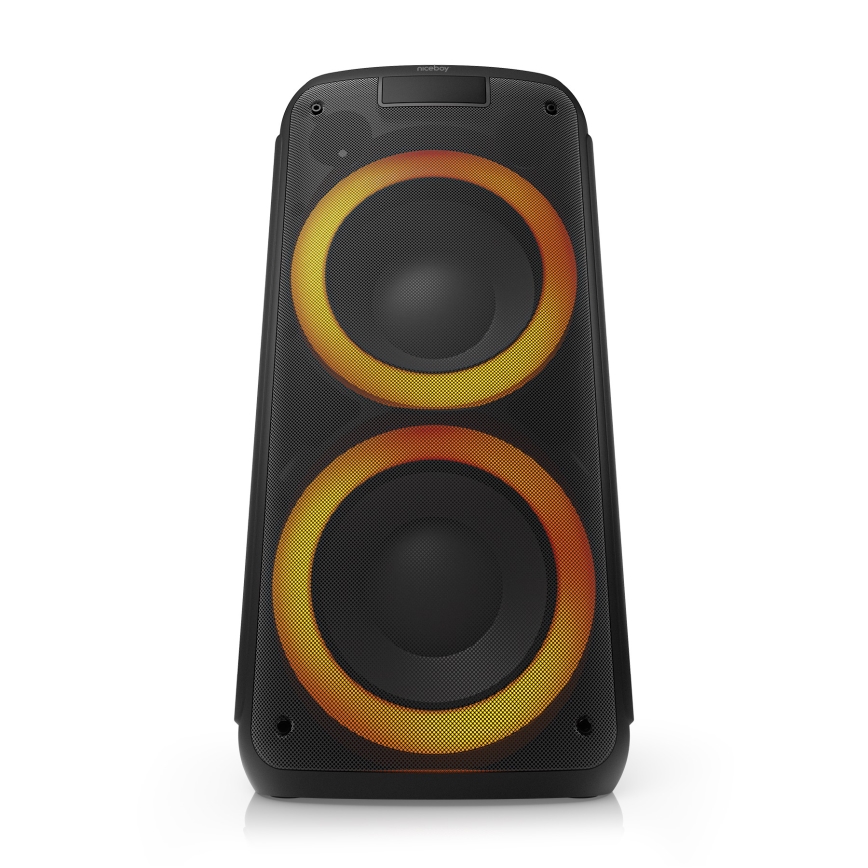 Niceboy PARTY Boss 2 - LED Autoparlante wireless con microfono e power bank funzione 200W/4500 mAh + telecomando