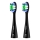 Niceboy - SET 2x Testa di ricambio Lite Hard per spazzolino ION Sonic nero