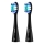 Niceboy - SET 2x Testa di ricambio Lite Soft per spazzolino ION Sonic nero