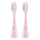 Niceboy - SET 2x Testa di ricambio Soft per spazzolino ION Sonic e SmartSonic rosa