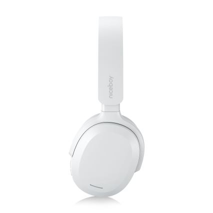 Niceboy Sora - Cuffie wireless con microfono 250 mAh IPX4 bianco