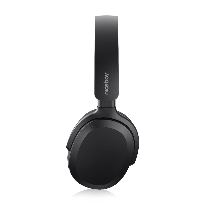 Niceboy Sora - Cuffie wireless con microfono 250 mAh IPX4 nero