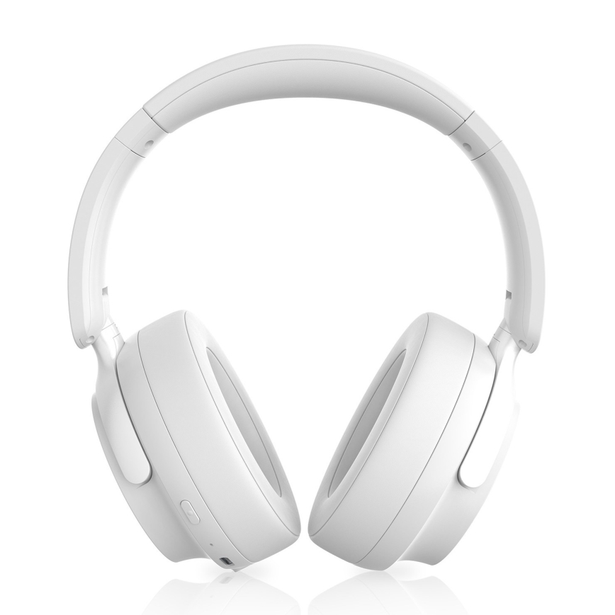 Niceboy Stellar - Cuffie wireless con microfono e ANC 400 mAh IPX4 bianco