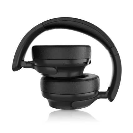 Niceboy Stellar - Cuffie wireless con microfono e ANC 400 mAh IPX4 nero