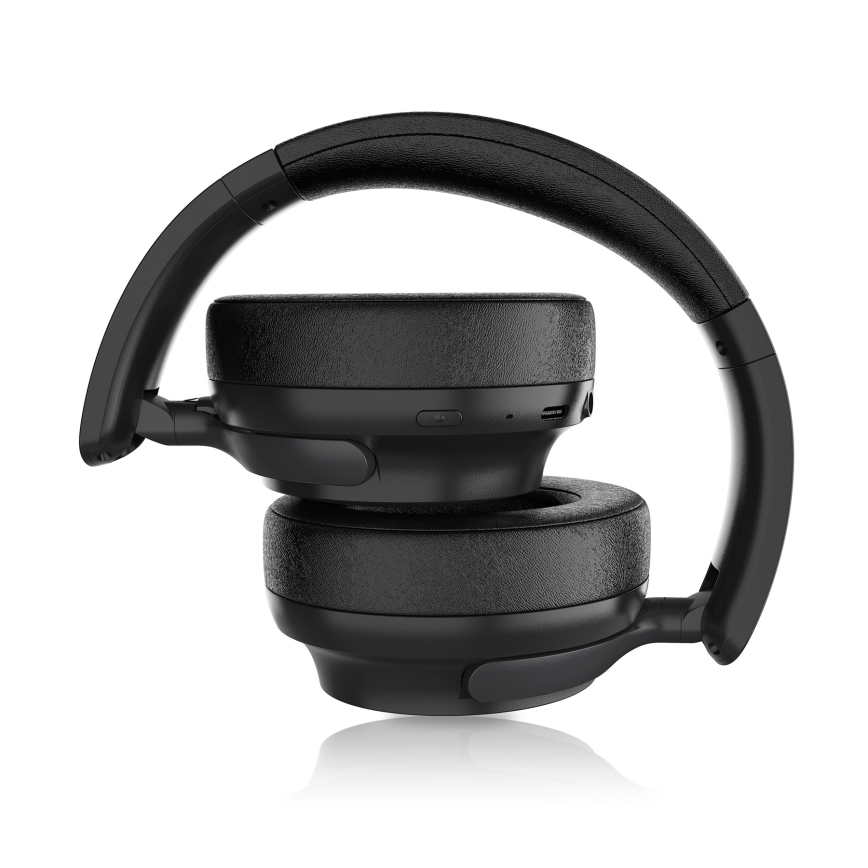 Niceboy Stellar - Cuffie wireless con microfono e ANC 400 mAh IPX4 nero