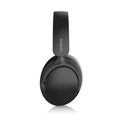 Niceboy Stellar - Cuffie wireless con microfono e ANC 400 mAh IPX4 nero