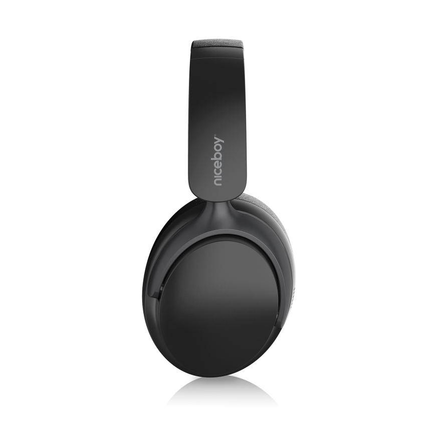 Niceboy Stellar - Cuffie wireless con microfono e ANC 400 mAh IPX4 nero