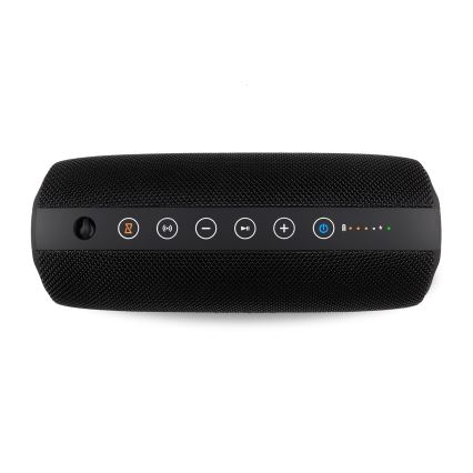 Niceboy Titan 4 - LED Autoparlante wireless con microfono e power bank funzione 50W/4000 mAh IPX7 nero
