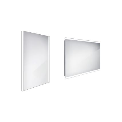 NIMCO ZP 11001 - Specchio retroilluminato LED da bagno LED/21W/230V 6500K 70x50 cm IP44