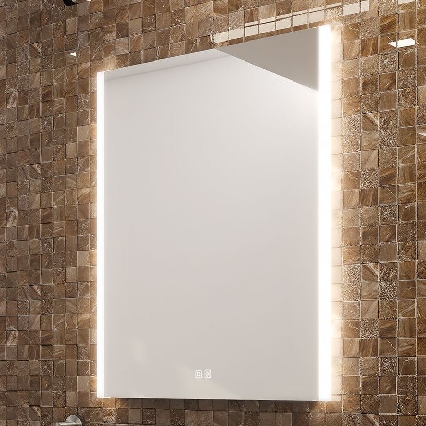 NIMCO ZP 11002VX - Specchio da bagno LED dimmerabile con retroilluminazione LED/24W/230V 3000-6500K 80x60 cm IP44