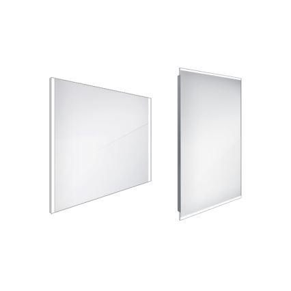 NIMCO ZP 11003 - Specchio retroilluminato LED da bagno LED/21W/230V 6500K 70x80 cm IP44
