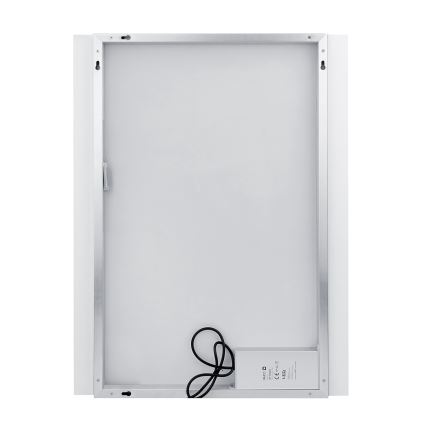 NIMCO ZP 11003V - Specchio da bagno LED dimmerabile con retroilluminazione LED/21W/230V 3000-6500K 70x80 cm IP44