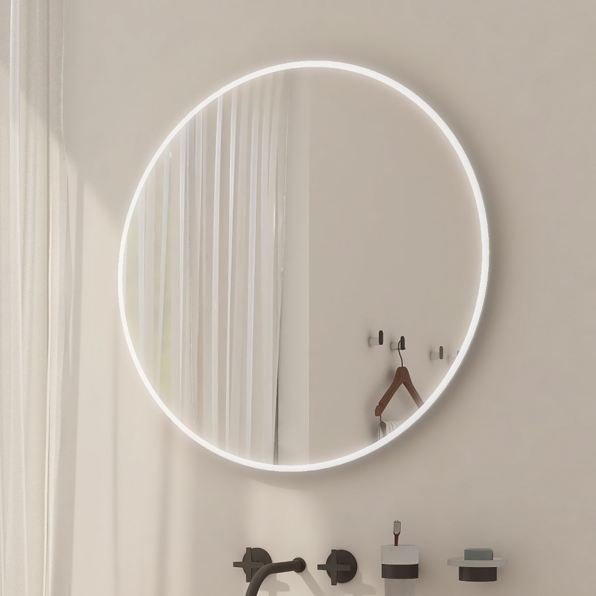 NIMCO ZP 26000R - Specchio retroilluminato LED da bagno LED/26W/230V 6500K diametro 60 cm IP44