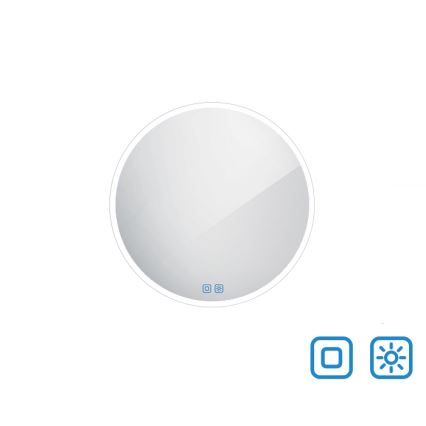NIMCO ZP 26000RVX - Specchio da bagno LED dimmerabile con retroilluminazione LED/26W/230V 3000-6500K diametro 60 cm IP44