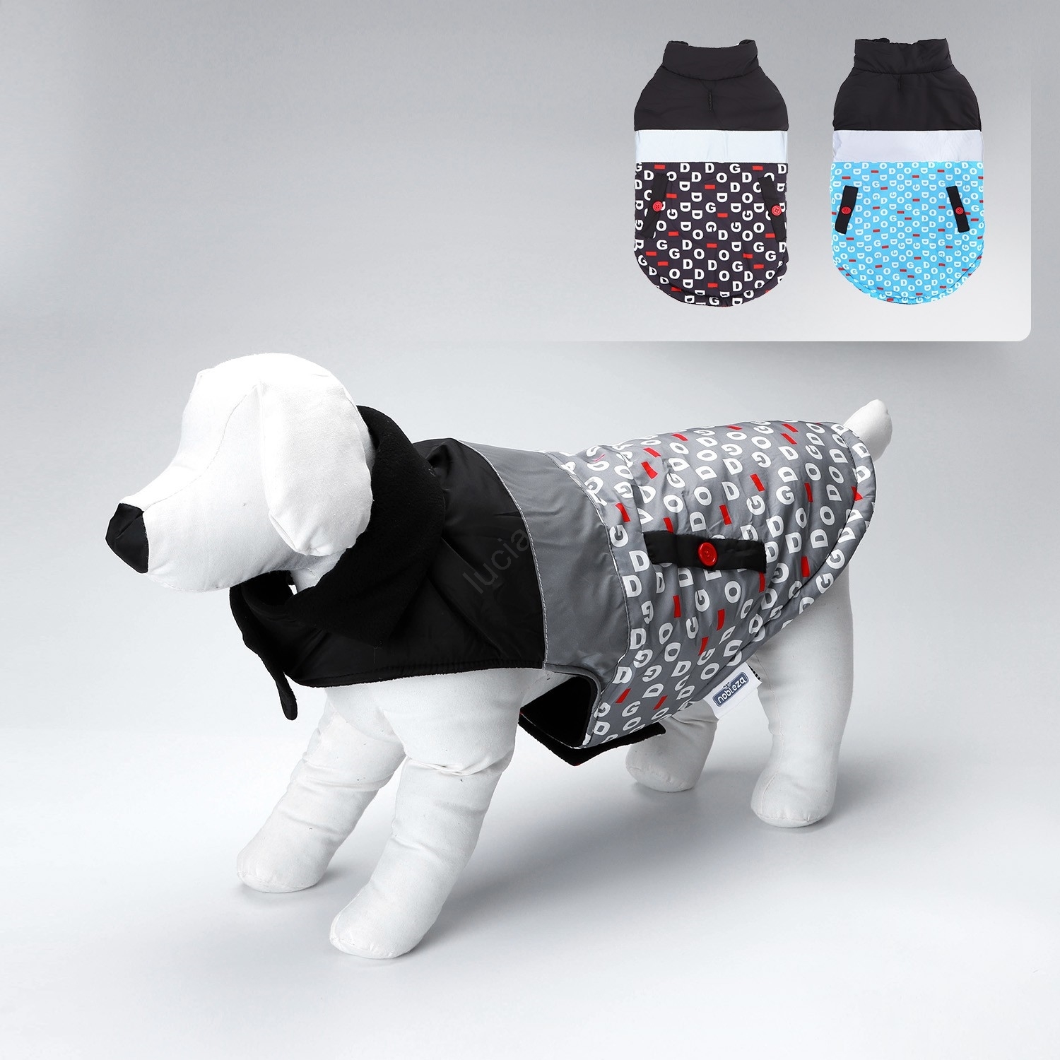 Nobleza Abbigliamento per cani XXL nero