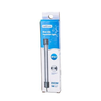 Nobleza - Illuminazione LED per acquario LED/1W/230V IPX7 20 cm