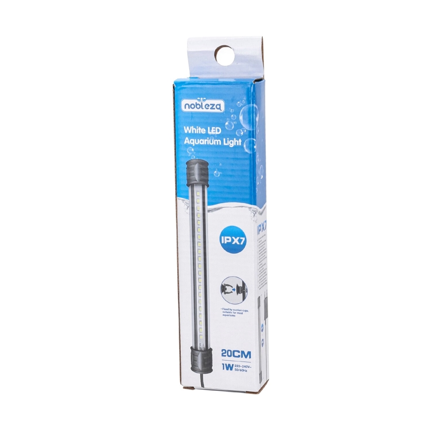 Nobleza - LED Illuminazione acquario LED/1W/230V IPX7 20 cm