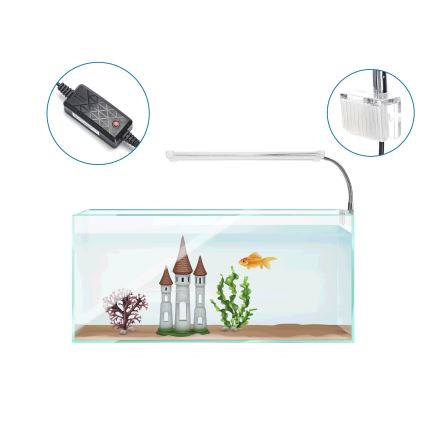 Nobleza - LED Illuminazione acquario LED/6W/230V IPX7 23 cm