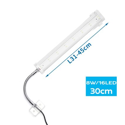 Nobleza - LED Illuminazione acquario LED/8W/230V IPX7 30 cm
