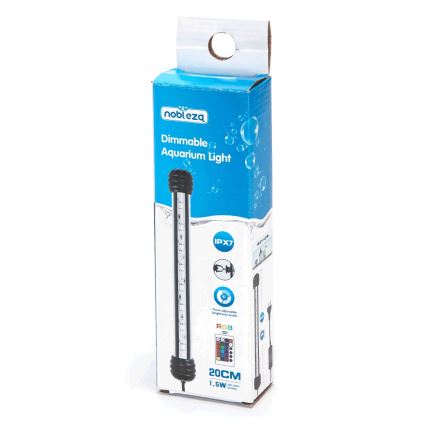 Nobleza - LED RGB Illuminazione acquario LED/1,5W/230V IPX7 + telecomando