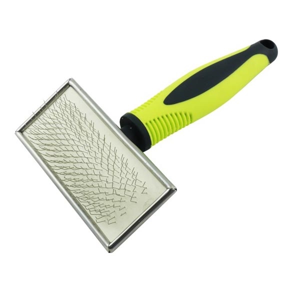 Nobleza - Pettine per cani verde 11,5 cm