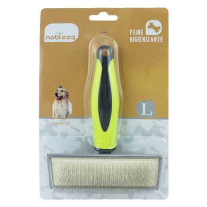 Nobleza - Pettine per cani verde 11,5 cm