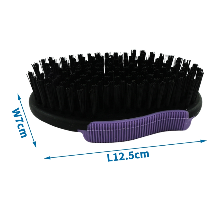 Nobleza - Spazzola per cani viola 12,5 cm