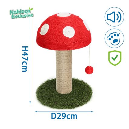 Nobleza - tiragraffi 47x29cm fungo
