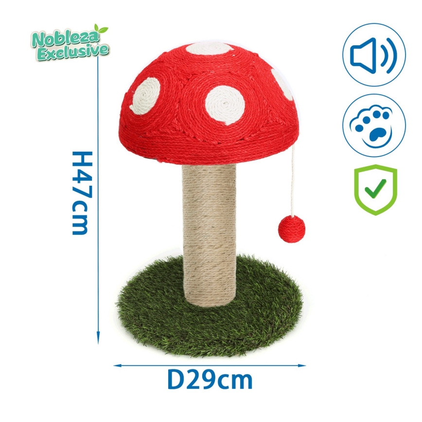 Nobleza - tiragraffi 47x29cm fungo