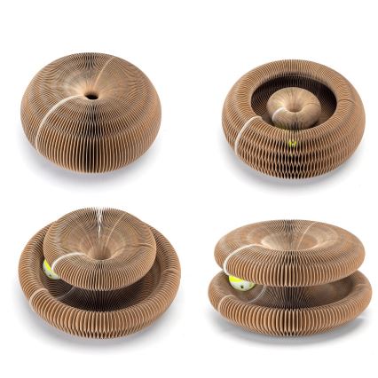 Nobleza - Tiragraffi per gatti 3 in 1 marrone