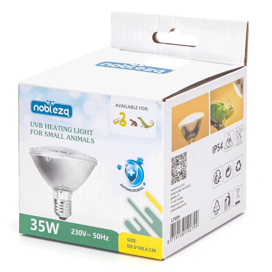 Nobleza - UVB Lampadina per terrari E27/35W/230V IP54