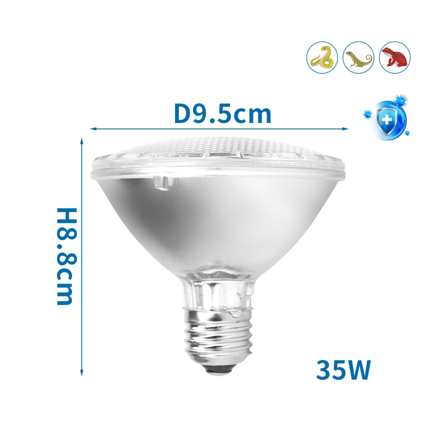 Nobleza - UVB Lampadina per terrari E27/35W/230V IP54