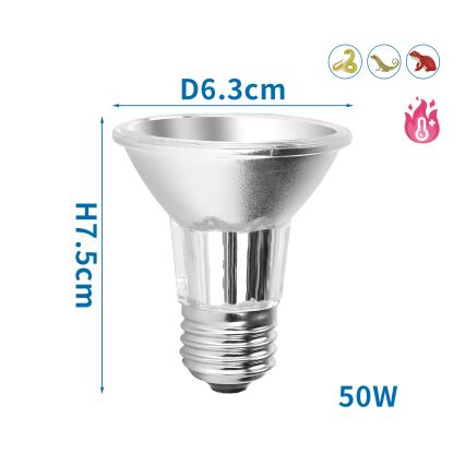 Nobleza - UVB Lampadina per terrari E27/50W/230V