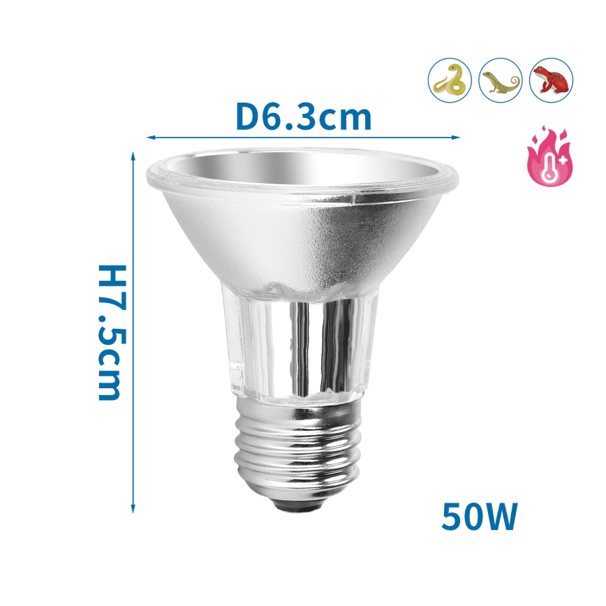 Nobleza - UVB Lampadina per terrari E27/50W/230V
