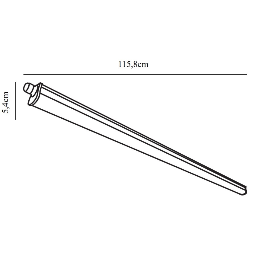 Nordlux - Apparecchio LED tecnico WESTPORT LED/39W/230V 4000K IP65