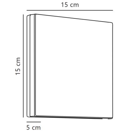 Nordlux - Applique a LED da esterno ARTEGO LED/7,2W/230V 3000K IP54